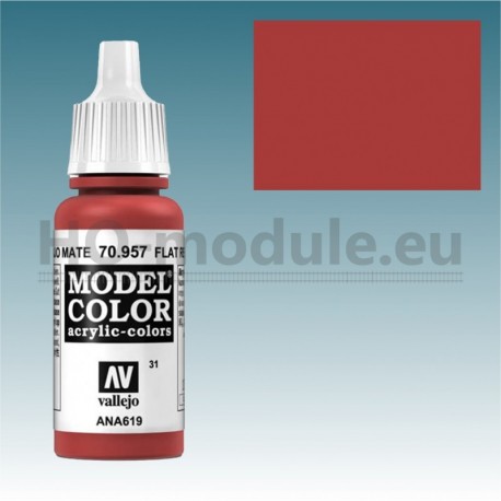 Vallejo Model Color 70957 – Flat Red